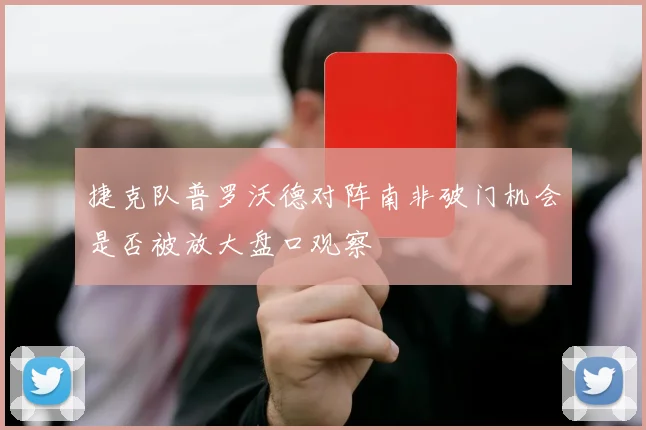 捷克队普罗沃德对阵南非破门机会是否被放大盘口观察